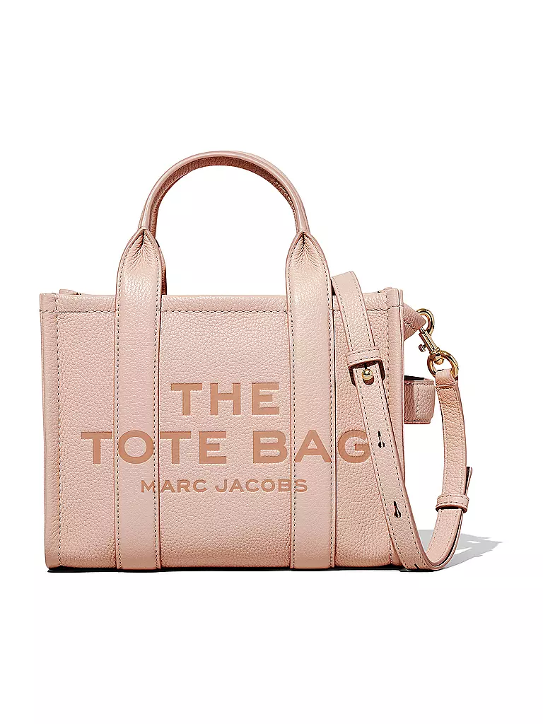 MARC JACOBS Ledertasche Tote Bag THE SMALL TOTE LEATHER rosa